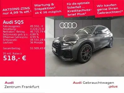 Brugt Audi SQ5 Sport 341 HK (250 kW) 2023 Grå SUV