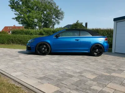 Occasion VW Golf Cabriolet R 265 ch (194 kW) 2014 Bleue Cabriolet
