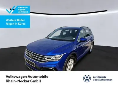 Usata VW Tiguan R-line 150 CV (110 kW) 2022 Blu SUV