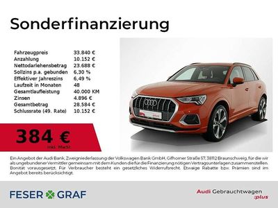 Pulsorange Gebraucht 2023 Audi Q3 Advanced SUV | 33.840 € (Fairer Preis)