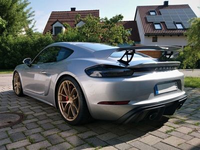 gebraucht Porsche 718 Cayman GT4 MY2021 Top Zustand