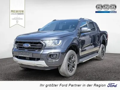 Gebraucht Ford Ranger Wildtrack 212 PS (155 kW) 2022 Grau / royal grau Pickup
