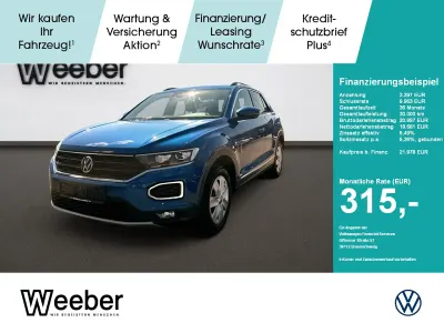 Gebraucht VW T-Roc Sportline 150 PS (110 kW) 2021 Blau SUV