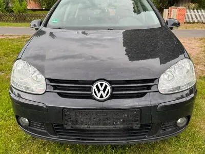 Gebraucht VW Golf VI 2008 Schwarz Kleinwagen