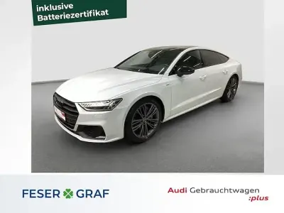 Gebraucht Audi A7 Sportback 299 PS (219 kW) 2023 Weiß Kleinwagen
