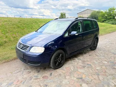 Gebraucht VW Touran 105 PS (77 kW) 2006 Blau Van / Kleinbus