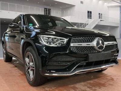 Occasion Mercedes GLC300e AMG 320 PK (235 kW) 2021 Zwart Coupé