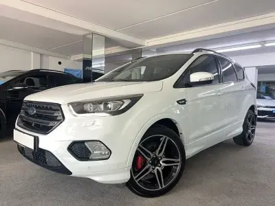 Gebraucht Ford Kuga ST-Line 150 PS (110 kW) 2019 Weiß SUV