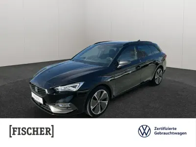 Brugt Seat Leon ST FR 150 HK (110 kW) 2022 Sort Stationcar