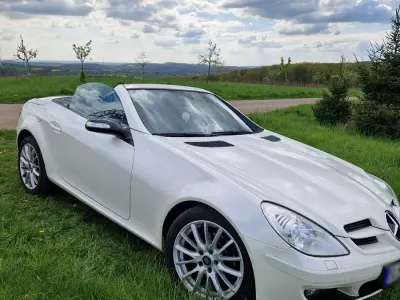 Brugt Mercedes SLK200 163 HK (119 kW) 2007 Hvid Cabriolet