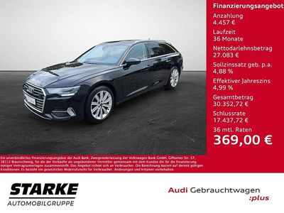 Firmamentblau metallic (metallic) Gebraucht 2019 Audi A6 Sport Kombi | 27.890 € (Teuer)
