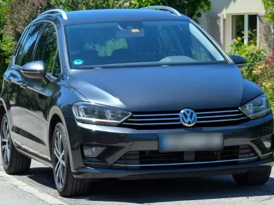 Gebraucht VW Golf Sportsvan Allstar 125 PS (91 kW) 2016 Grau Van / Kleinbus