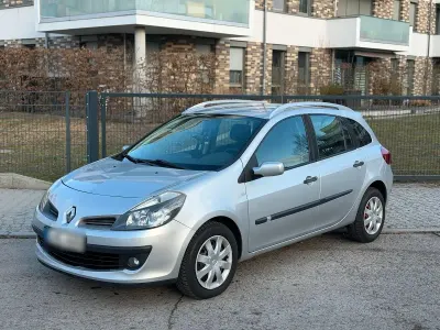 Gebraucht Renault Clio 85 PS (62 kW) 2008 Silber Kombi