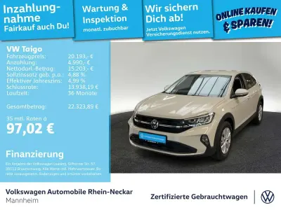Nowe VW Taigo 95 KM (69 kW) 2026 Szary SUV