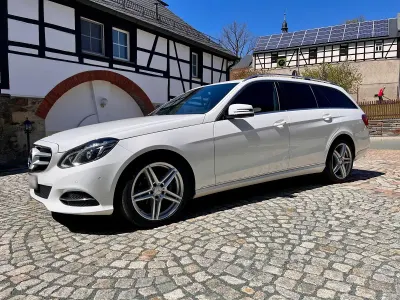 Brugt Mercedes 220 170 HK (125 kW) 2014 Hvid Stationcar