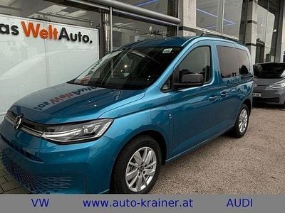 Neu VW Caddy Life 150 PS (110 kW) 2025 Blau Van / Kleinbus