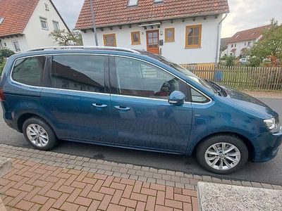 Gebraucht VW Sharan Ocean 150 PS (110 kW) 2015 Blau Van / Kleinbus