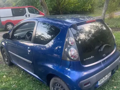 Gebraucht Citroën C1 68 PS (50 kW) 2007 Blau Kleinwagen