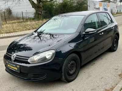 Gebraucht VW Golf VI Comfortline 122 PS (89 kW) 2009 Schwarz Kleinwagen