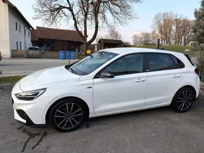 Gebraucht Hyundai i30 N Line 159 PS (116 kW) 2021 Weiß Limousine