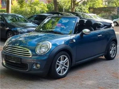 Gebraucht Mini One Cabriolet 98 PS (72 kW) 2010 Blau Cabrio