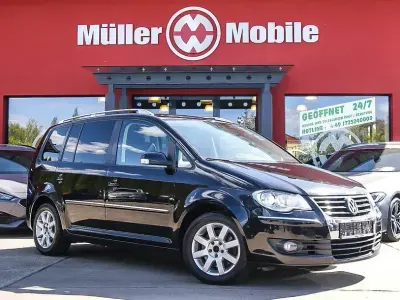 Brugt VW Touran Highline 170 HK (125 kW) 2008 Sort MPV