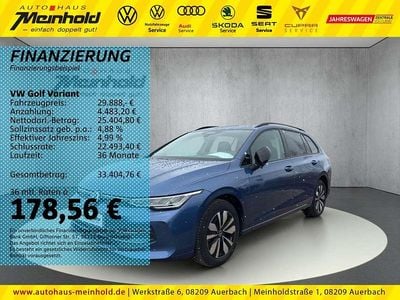 Gebraucht VW Golf VIII Goal 150 PS (110 kW) 2025 Anemonenblau metallic Kombi