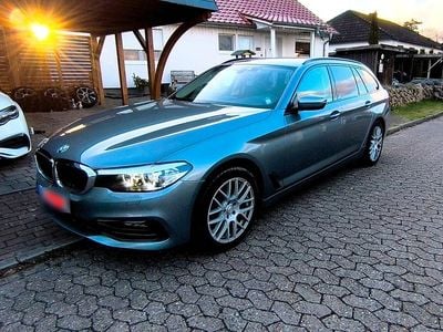 Begagnad BMW 520 Sport Line 190 HK (139 kW) 2018 Grå Kombi