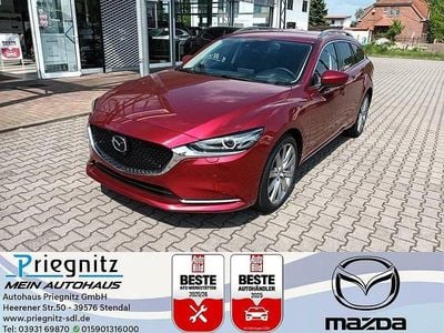 Gebraucht Mazda 6 Exclusive-Line 165 PS (121 kW) 2023 Rot Kombi