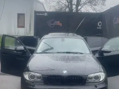 Gebraucht BMW 116 122 PS (89 kW) 2008 Schwarz Kleinwagen