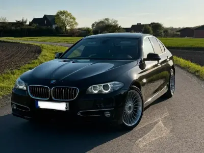 Gebraucht BMW 528 Luxury Line 245 PS (180 kW) 2014 Schwarz Limousine