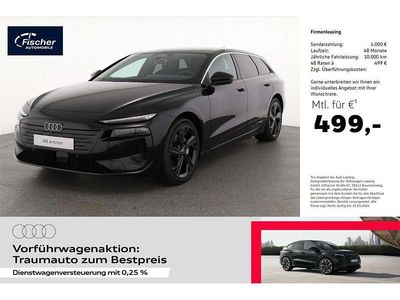Mythosschwarz metallic Gebraucht 2025 Audi A6 e-tron Performance Kombi | 69.980 € (Fairer Preis)
