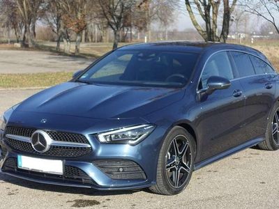 Blau Gebraucht 2020 Mercedes CLA250 Shooting Brake AMG line Kombi | 30.000 € (Fairer Preis)