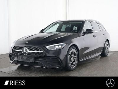 Gebraucht Mercedes C200 AMG 163 PS (119 kW) 2025 Metalliclack obsidianschwarz Kombi
