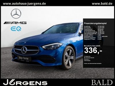 Blau metalliclack spektralblau Gebraucht 2024 Mercedes C200 Avantgarde Kombi | 37.880 € (Fairer Preis)