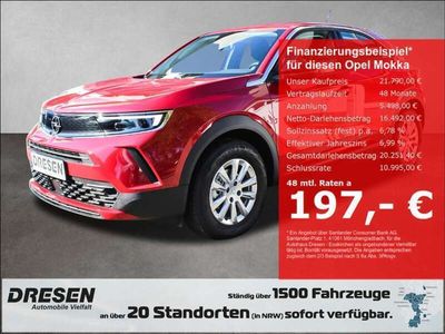 gebraucht Opel Mokka Edition 1.2 Turbo Navi+DAB+180-Grad-Kamera+Sitz-&L
