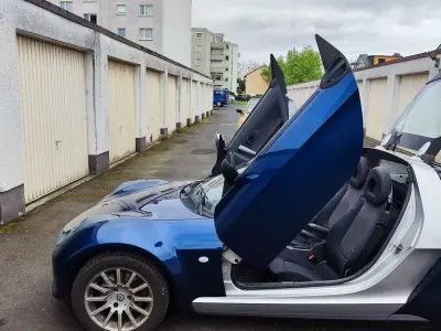 Occasion Smart Roadster 82 ch (60 kW) 2004 Bleue Cabriolet