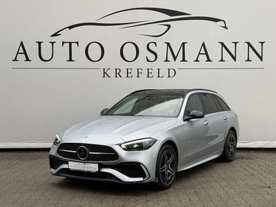 Usata Mercedes C300e AMG line 204 CV (150 kW) 2022 Argento Station wagon