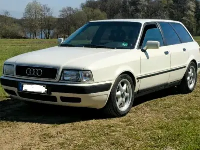 Gebraucht Audi 80 116 PS (85 kW) 1993 Weiß Kombi