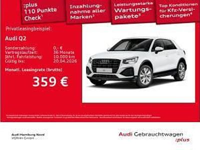 Gebraucht Audi Q2 Advanced 190 PS (139 kW) 2025 Weiß (2y gletscherweiß metallic) SUV