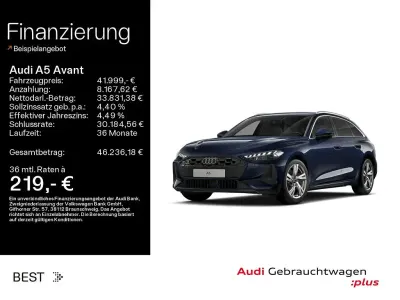 Gebraucht Audi A5 Basis 204 PS (150 kW) 2025 Firmamentblau metallic Kombi
