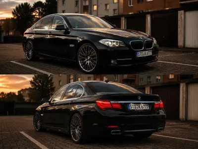 Gebraucht BMW 740 360 PS (264 kW) 2012 Schwarz Limousine