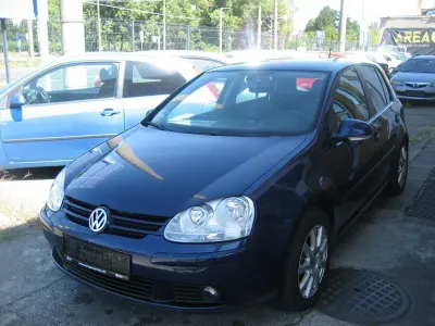 Gebraucht VW Golf V 102 PS (75 kW) 2008 Blau Kleinwagen