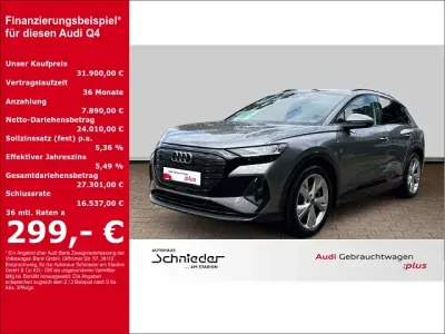 Gebraucht Audi Q4 e-tron Sport 150 kW (204 PS) 2023 Grau SUV