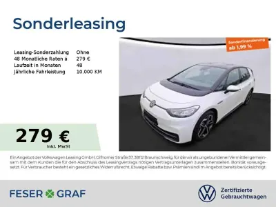 Usata VW ID.3 Pro 106 kW (145 CV) 2022 Bianco Utilitaria