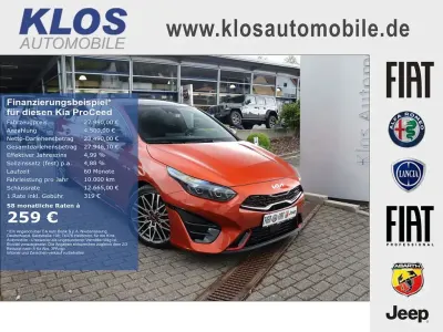 Gebraucht Kia ProCeed GT GT 204 PS (150 kW) 2023 Orange Kleinwagen