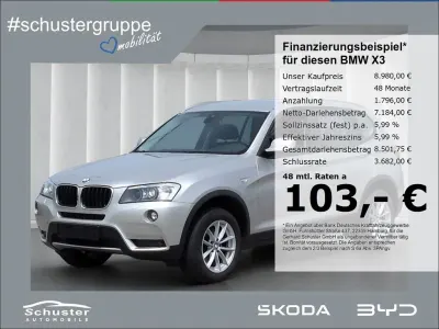 Gebraucht BMW X3 Sport Line 184 PS (135 kW) 2013 Silber SUV