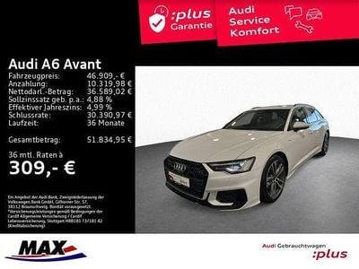 Gebraucht Audi A6 S-Line 204 PS (150 kW) 2025 Gletscherweiß metallic (metallic) Kombi