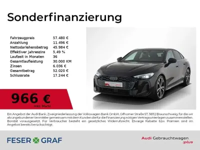 Gebraucht Audi A5 Sport 204 PS (150 kW) 2025 Mythosschwarz metallic Limousine