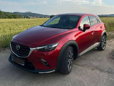 Gebraucht Mazda CX-3 Sports-Line 121 PS (88 kW) 2019 Rot SUV